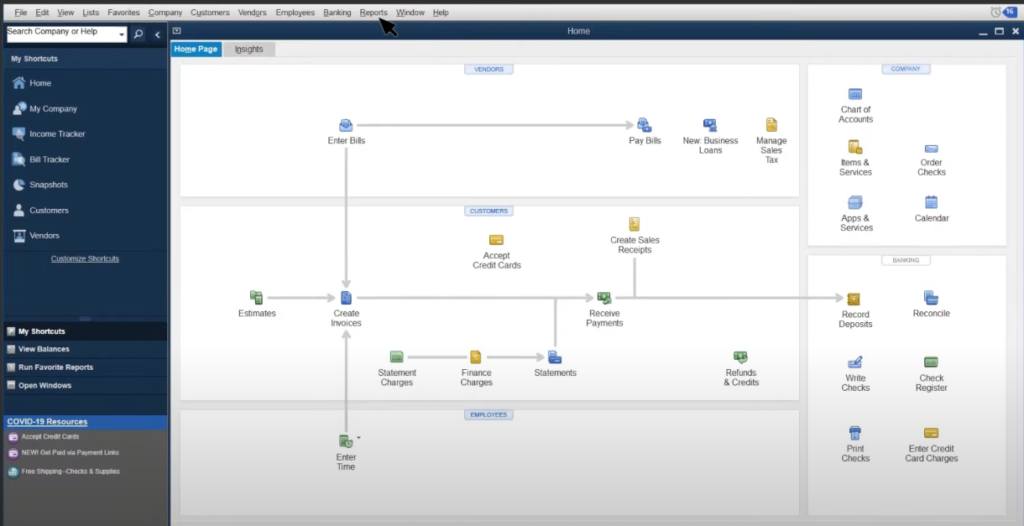 QuickBooks Desktop Reports