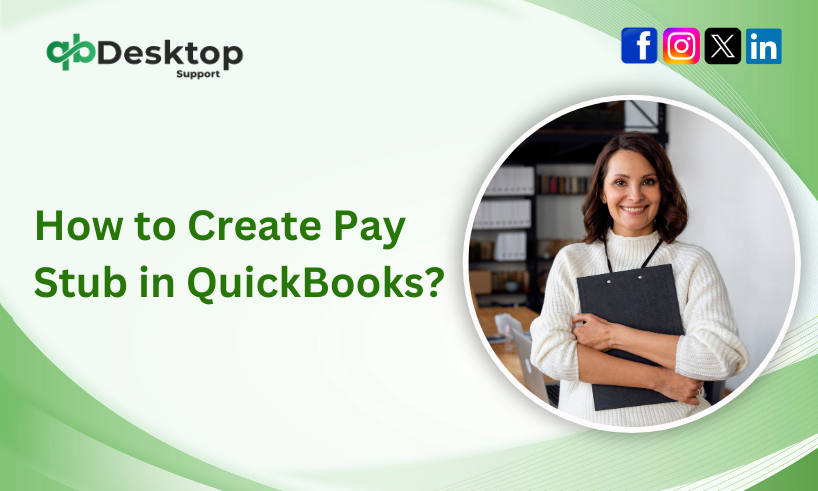 How to Create Pay Stub in QuickBooks