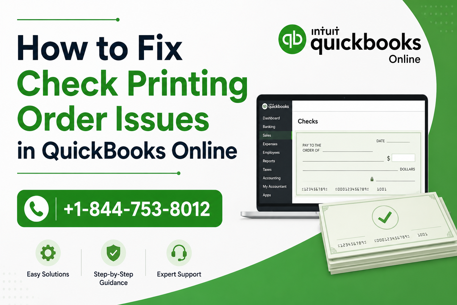 Check Printing Order Issues in QuickBooks Online