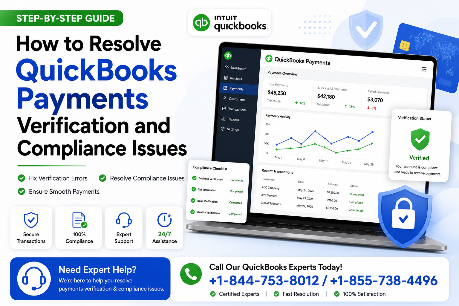 QuickBooks Payments Verification